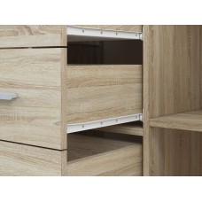 Kumode AVO 14, gaišais ozols/antrancīts